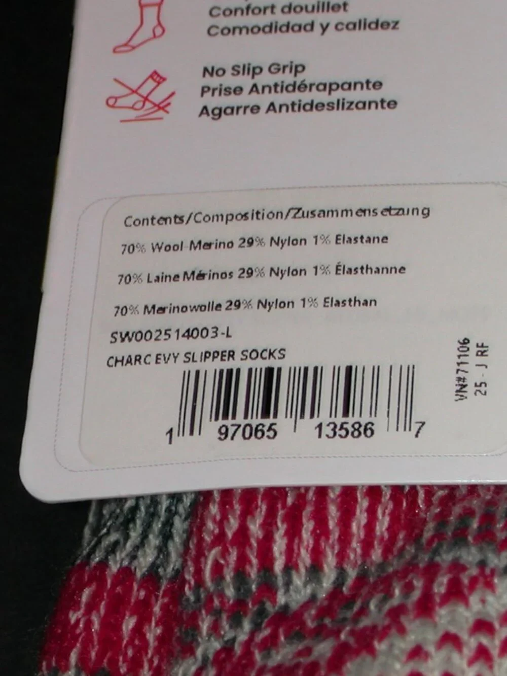 Two Pairs SmartWool Everyday Maximum Cushion Cozy Crew Slipper Socks Women's LG